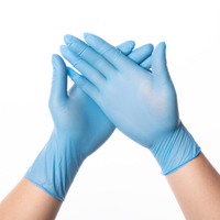 Wholesale Sterile Procedure Blue Powder Free Disposable Nitrile Gloves