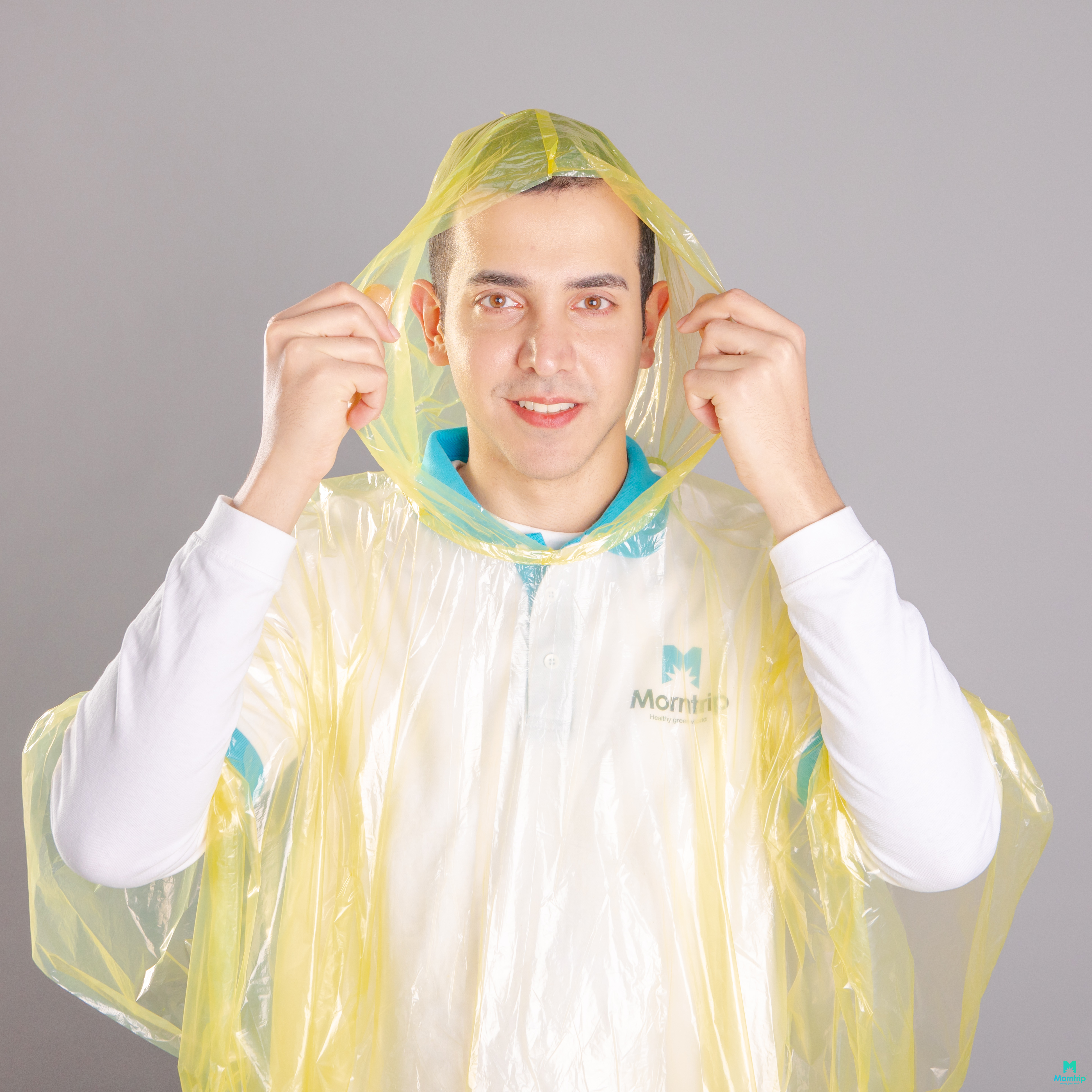 plus size plastic raincoat