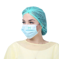 Anti Bacterial Non Woven Pleated Disposable Medical Face Mask