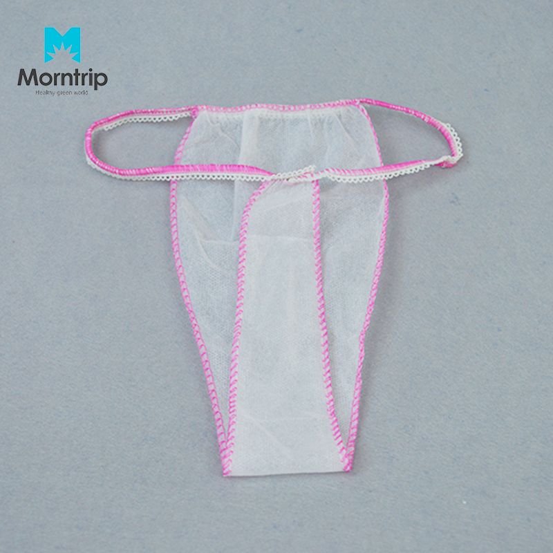 Wholesale Safety Hypoallergenic Sexy Non Woven Disposable Gstring