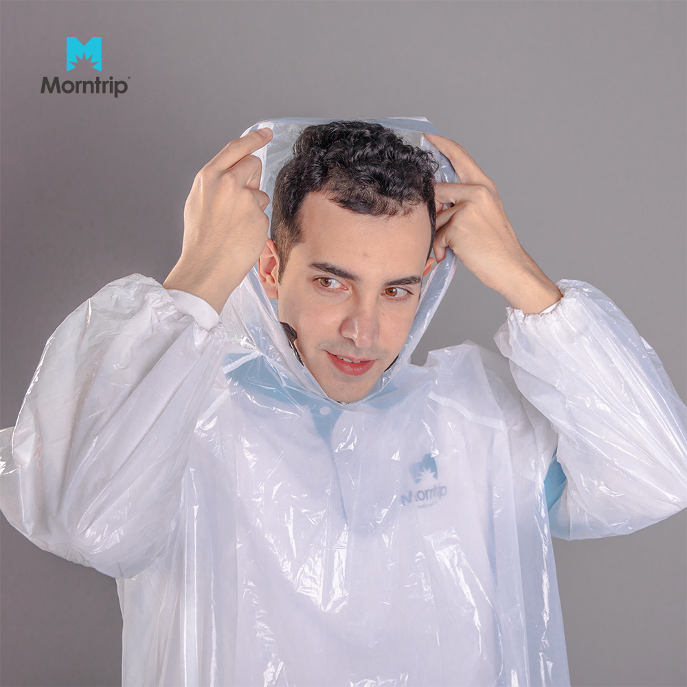 Discount Promotion Outdoor Emergency Full Length Raincoat Disposable Rain Coat For Adults