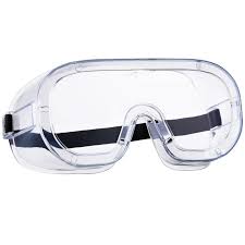 China Manufacturer Disposable PVC Eye Protector Disinfection Medical Goggles 